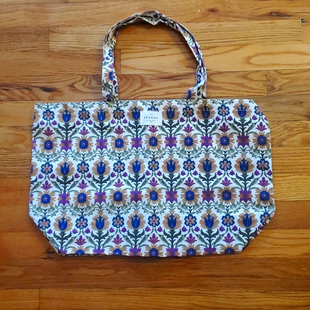 Sezane Canvas Tote